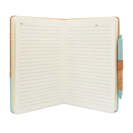 Zestaw z notesem Tossa, zielony (NPB-R64259.05)