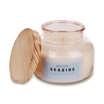 Duża świeca Matala, biały (NPB-R17440.06)