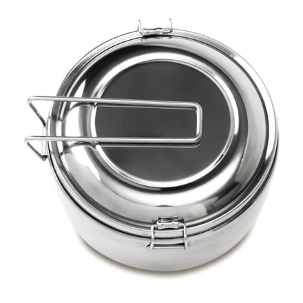 Menażka turystyczna Skardu, srebrny (NPB-R08492.01)