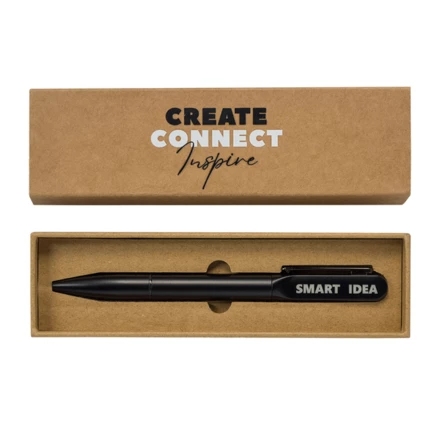 Podświetlany LED długopis Vegas, czarny (NPB-R35426.02)