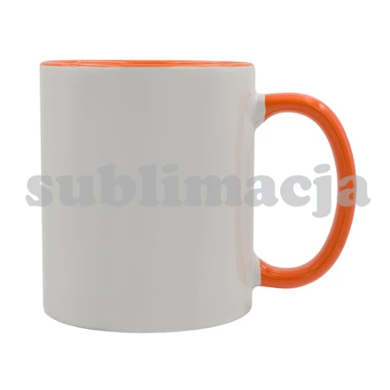 Kubek z powłoką sublimacyjną Gaeta 330 ml, pomarańczowy (NPB-R85319.15)