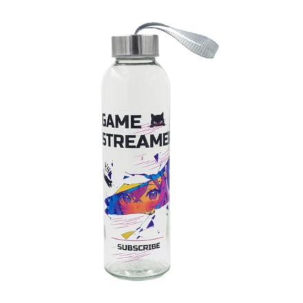 Butelka szklana Aqua Flow 500 ml, transparentny (NPB-R08189.00)