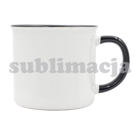 Kubek z powłoką sublimacyjną Ars 400 ml, czarny (NPB-R85320.02)