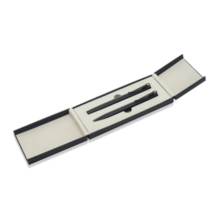 Zestaw piśmienniczy Pedri, czarny (NPB-R02333.02)