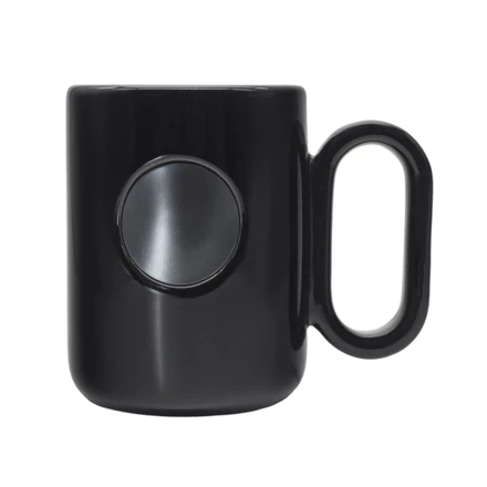 Kubek ceramiczny Pery 480 ml, czarny (NPB-R85307.02)