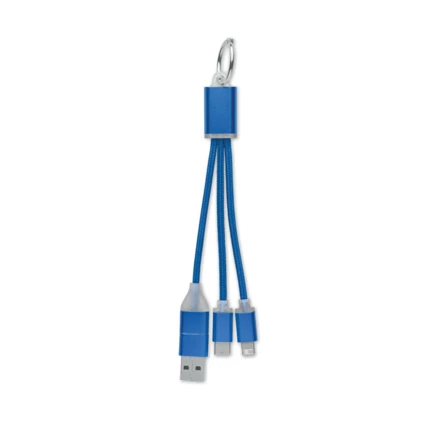 Kabel ładujący 4 w 1 typu C - BLUE (NMO-MO2141-37)