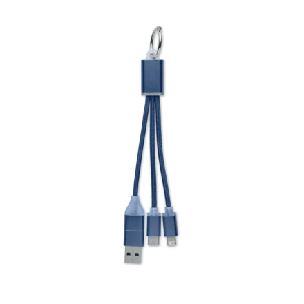 Kabel ładujący 4 w 1 typu C - BLUE (NMO-MO2141-85)