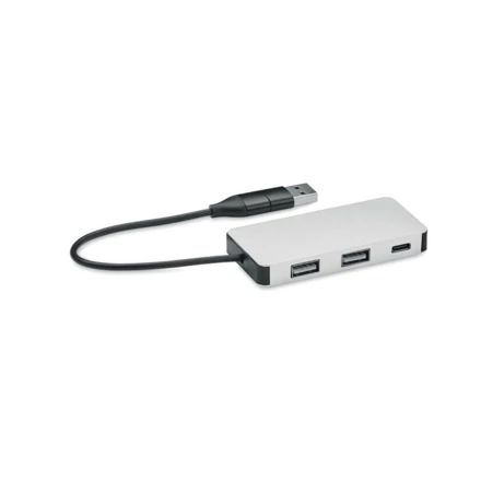 3-portowy hub USB kabel 20cm - HUB-C (NMO-MO2142-14)