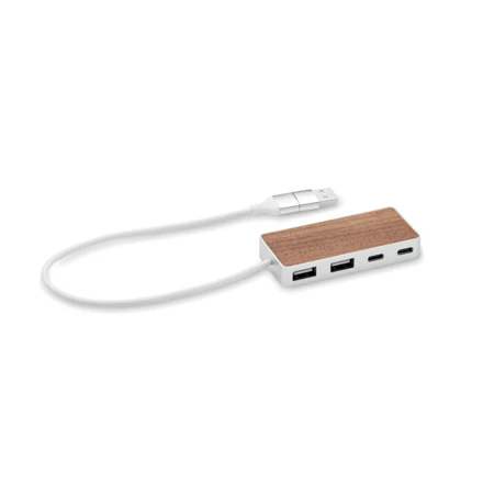 Hub USB 4 porty 27,5 cm - UBAH (NMO-MO2387-40)