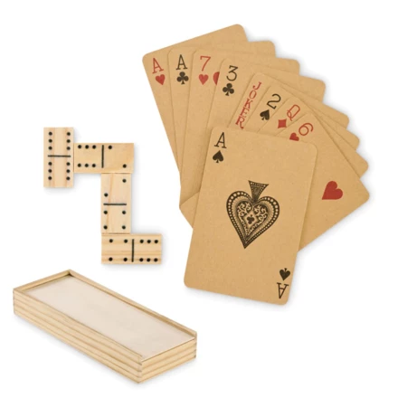 Zestaw domino i karty - DOMI&CARDS (NMO-MO2669-40)