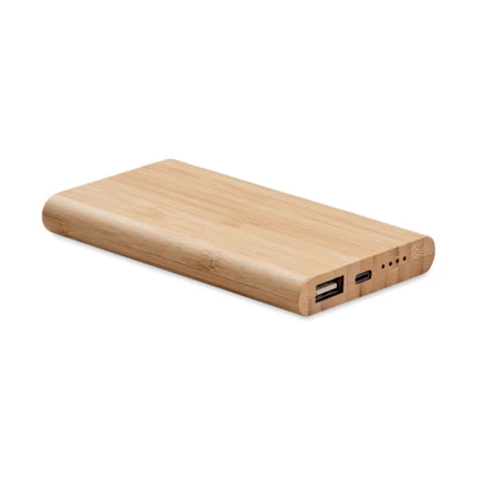 Bambusowy power bank 4000 mAh - ARENAPOWER C (NMO-MO6814-40)