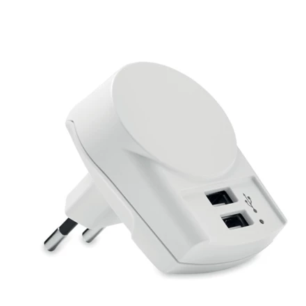 Ładowarka Euro USB (2xA) 12W - EURO USB CHARGER 2XA (NMO-MO6882-06)