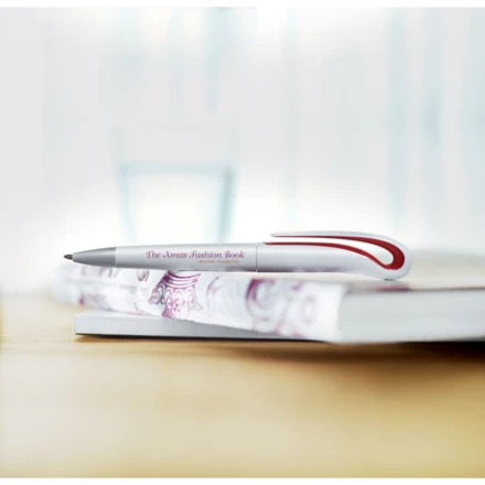 Przekręcany długopis, ABS - WHITESWAN (NMO-MO7793-05)