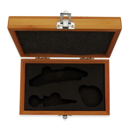 Zestaw do wina w bambusowym pu - SONOMA (NMO-MO8147-40)