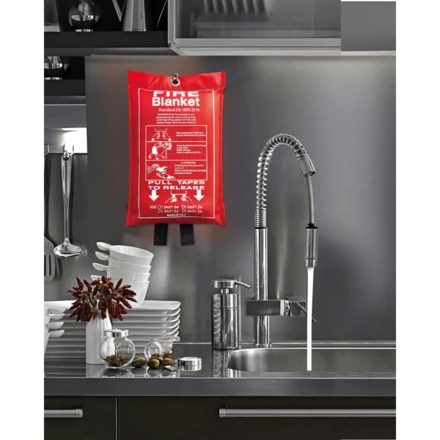 Koc gaśniczy 100x95 cm - BLAKE (NMO-MO8373-05)