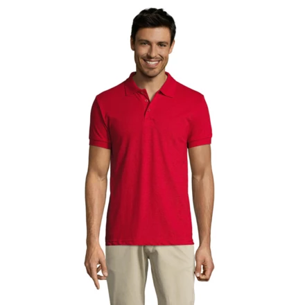 PRIME Męskie polo 200g - PRIME MEN (NMO-S00571-RD-4XL)