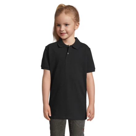 PERFECT Dziecięce POLO 180g - PERFECT KIDS (NMO-S02948-BK-XXL)