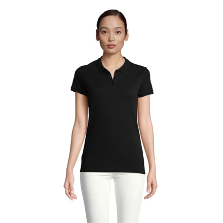 PLANET WOMEN polo 170g - PLANET WOMEN (NMO-S03575-BK-L)