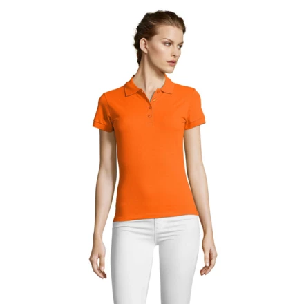 PEOPLE Damskie POLO 210g - PEOPLE (NMO-S11310-OR-L)