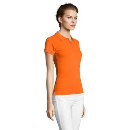 PEOPLE Damskie POLO 210g - PEOPLE (NMO-S11310-OR-L)