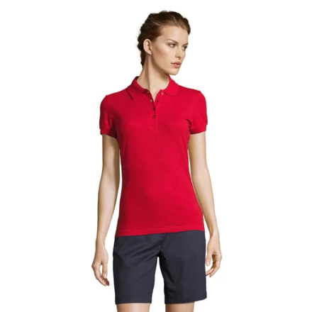 PEOPLE Damskie POLO 210g - PEOPLE (NMO-S11310-RD-M)