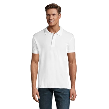 PERFECT MEN Polo 180g - PERFECT MEN (NMO-S11346-WH-5XL)