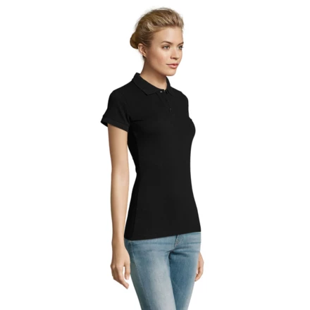 PERFECT Damskie POLO 180g - PERFECT WOMEN (NMO-S11347-BK-3XL)