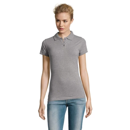 PERFECT Damskie POLO 180g - PERFECT WOMEN (NMO-S11347-GY-3XL)
