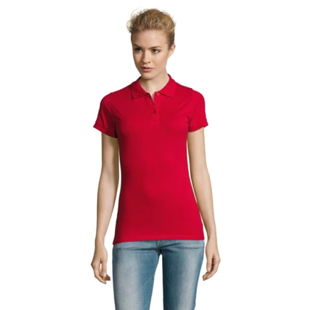 PERFECT Damskie POLO 180g - PERFECT WOMEN (NMO-S11347-RD-S)