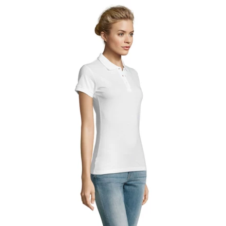PERFECT Damskie POLO 180g - PERFECT WOMEN (NMO-S11347-WH-XL)
