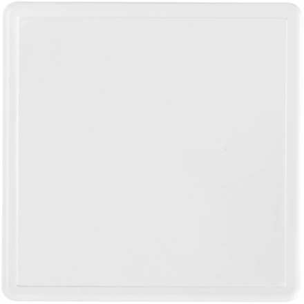 Kwadratowa podkładka Ellison wykonana z tworzywa sztucznego z papierową wkładką (NPC-21051300)