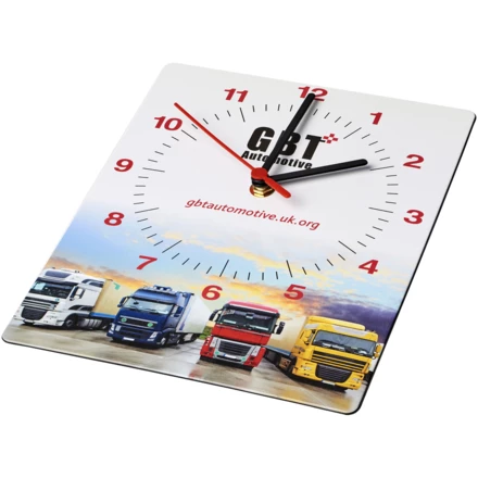 Prostokątny zegar ścienny Brite-Clock® (NPC-21053100)