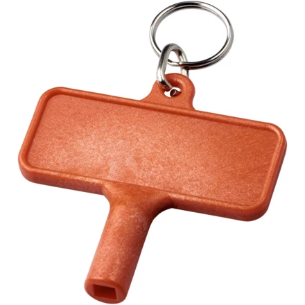 Klucz do odpowietrzania kaloryfera Largo wykonany z tworzywa sztucznego z brelokiem (NPC-21087202)