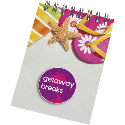 Notatnik Desk-Mate® w formacie A7 z przedziałką (NPC-21253012)