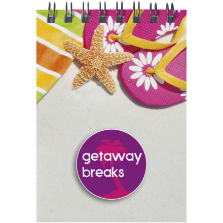 Notatnik Desk-Mate® w formacie A7 z przedziałką (NPC-21253012)