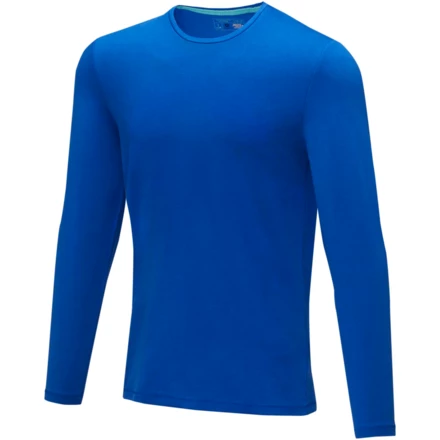 Męski T-shirt organiczny Ponoka z długim rękawem - S (NPC-38018441)