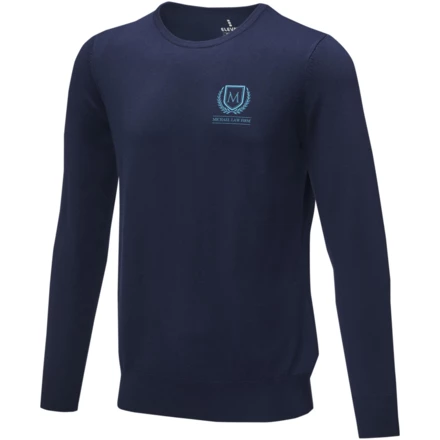 Merrit - męski sweter z okrągłym dekoltem - 3XL (NPC-38227496)