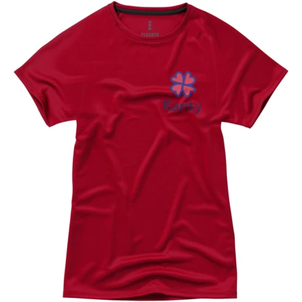 Damski T-shirt Niagara z krótkim rękawem z dzianiny Cool Fit odprowadzającej wilgoć - S (NPC-39011251)
