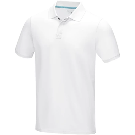 Męska organiczna koszulka polo Graphite - XXL (NPC-37508015)