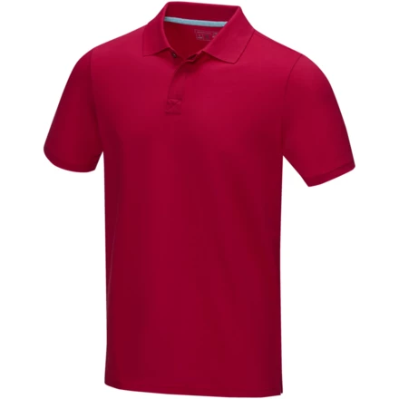 Męska organiczna koszulka polo Graphite - XXL (NPC-37508255)