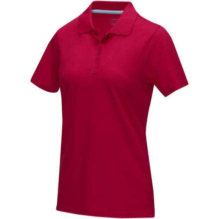 Damska organiczna koszulka polo Graphite - XXL (NPC-37509255)