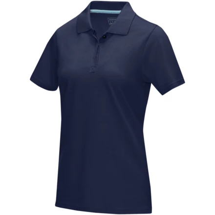 Damska organiczna koszulka polo Graphite - S (NPC-37509491)