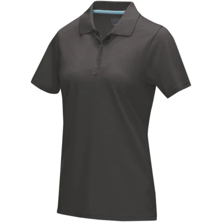 Damska organiczna koszulka polo Graphite - XS (NPC-37509890)