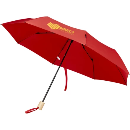 Składany wiatroodporny parasol 51 cm z PET z recyklingu Birgit (NPC-10914521)