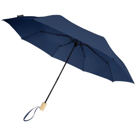 Składany wiatroodporny parasol 51 cm z PET z recyklingu Birgit (NPC-10914555)