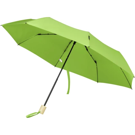 Składany wiatroodporny parasol 51 cm z PET z recyklingu Birgit (NPC-10914563)