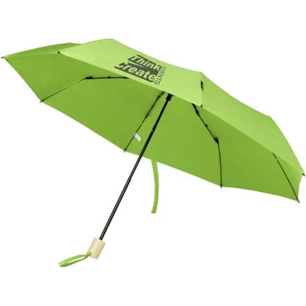 Składany wiatroodporny parasol 51 cm z PET z recyklingu Birgit (NPC-10914563)