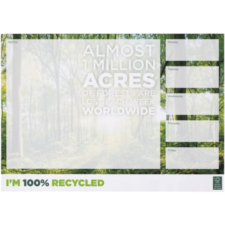 Notatnik  Desk-Mate®  w formacie A3 z materiałów z recyklingu (NPC-21279012)
