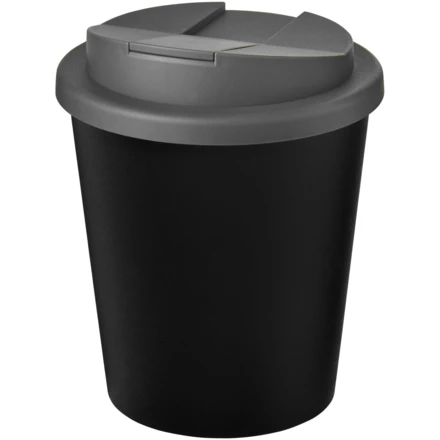 Kubek Americano® Espresso Eco z recyklingu o pojemności 250 ml z pokrywą odporną na zalanie (NPC-21045511)