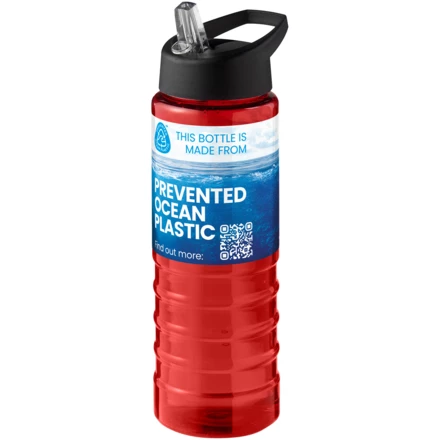 H2O Active® Eco Treble bidon z pokrywką z tutką o pojemności 750 ml (NPC-21048206)